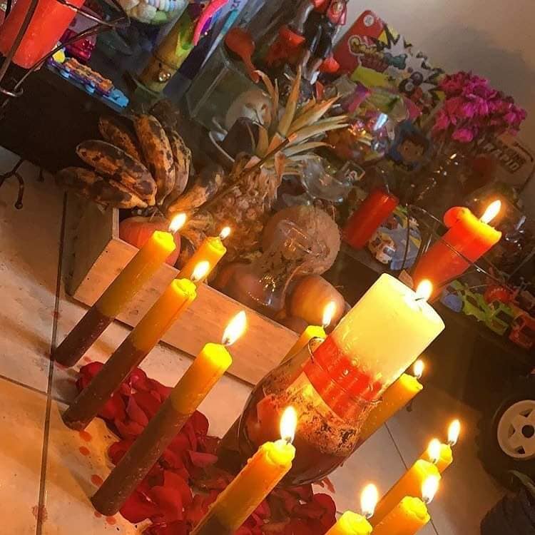 Mesa ritual mística